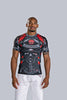 Blackout Samurai Ghost Short Sleeve Rash Guard