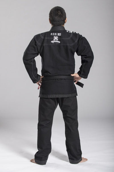 Ronin Brand Imperial BJJ Gi - Black Gold Weave