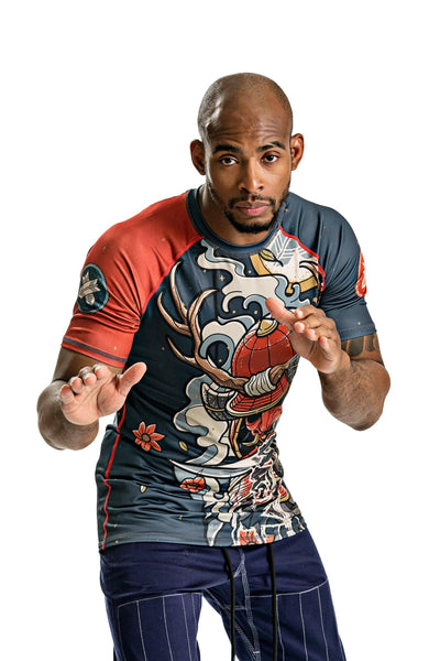 Oni Bushi Short Sleeve Rash Guard for BJJ, MMA, Wrestling & Swimming. –  Ronin Brand