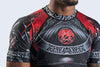 Blackout Samurai Ghost Short Sleeve Rash Guard