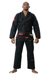 Preshrunk BJJ Gi popular 450 GSM Black A3