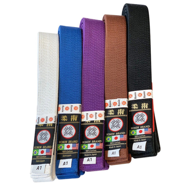 Japanese made Ronin Deluxe Super high quality Brazilian Jiu-jitsu Belt ...