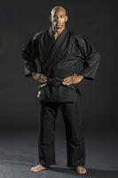 ラグビー サポーター フリーサイズ 黒 Ronin Brand Ultimate black Judo/Jujitsu Uniform