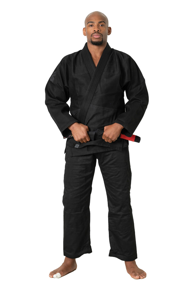 Ronin Brand Imperial BJJ Gi - Black Gold Weave