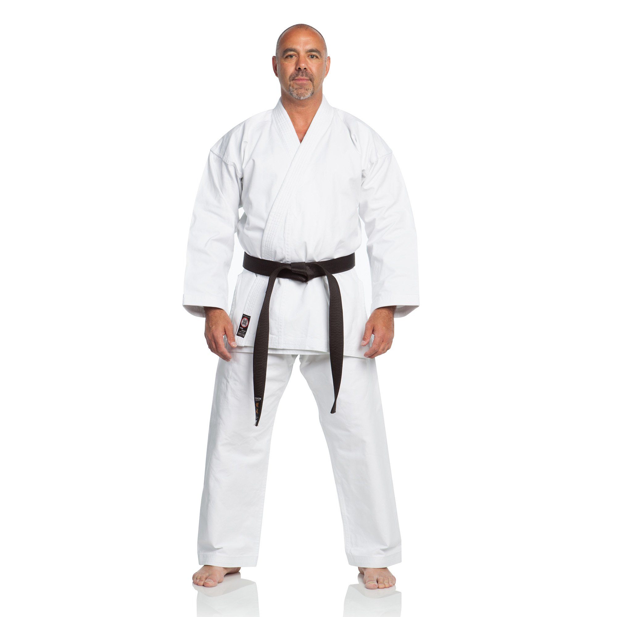 martial arts gear store near me On sale Ronin Brand 12oz. Traditional Heavyweight Karate Uniform 000 / White